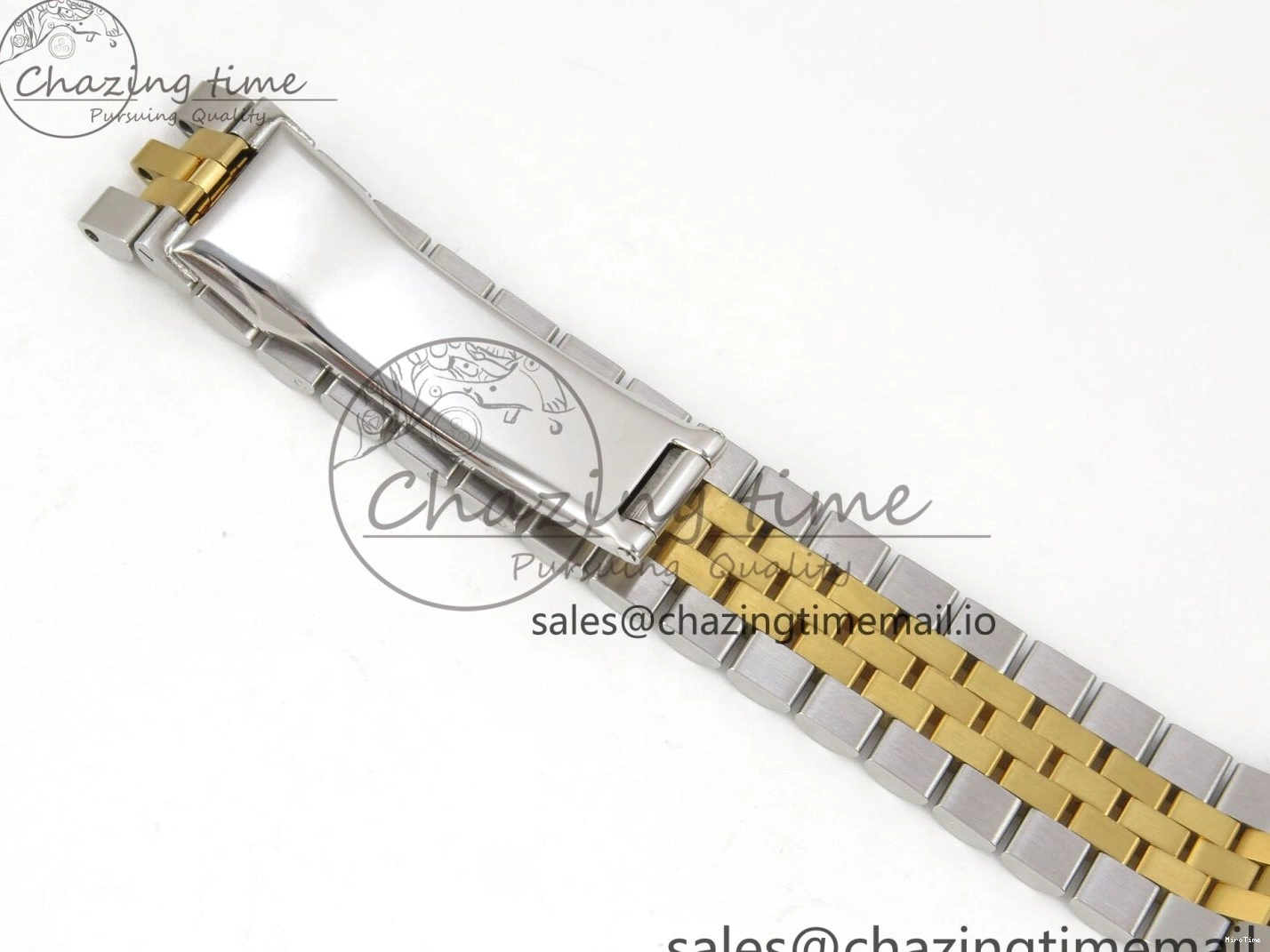 MiroTime 0207 Effortless DateJust 31 278383RBR THBF 1:1 Best Edition 904L Steel Brown Diamonds Dial Diamonds Bezel on SS YG Jubilee Bracelet HZ Cal. 10